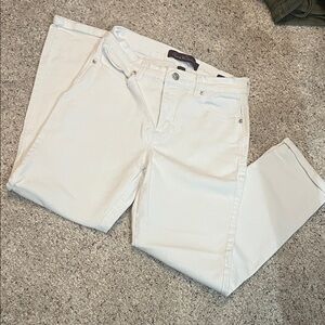 Gloria Vanderbilt White Straight-Leg Women's Jeans